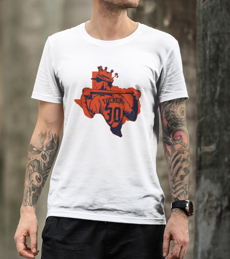Tucker 30 Crowned King Of Texas Baseball T-Shirt