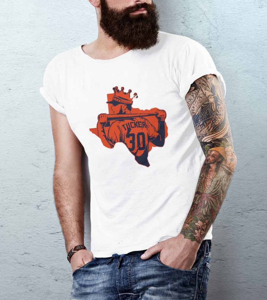 Tucker 30 Crowned King Of Texas Baseball T-Shirt