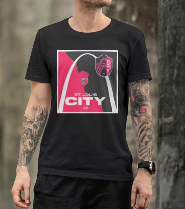 St Louis City SC Arch Badge Hometown Collection T-Shirt
