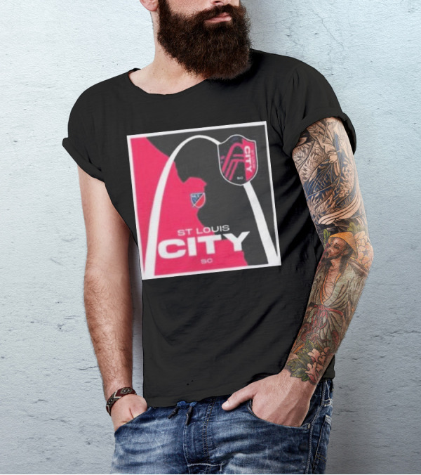 St Louis City SC Arch Badge Hometown Collection T-Shirt
