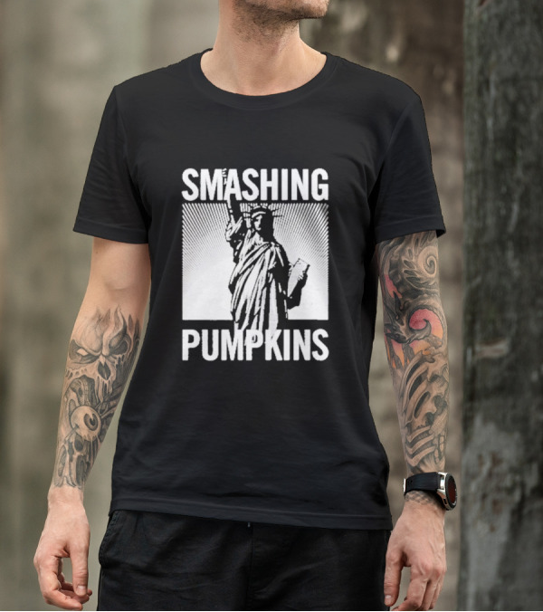 Smashing Pumpkins Statue Of Liberty Zeitgeist T-Shirt