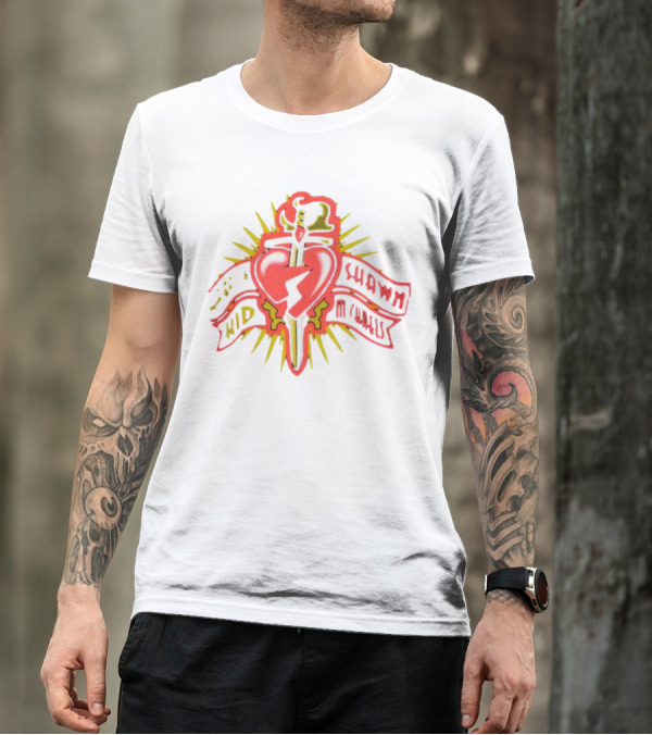 Shawn Michaels Heartbreak Kid Dagger Heart T-Shirt