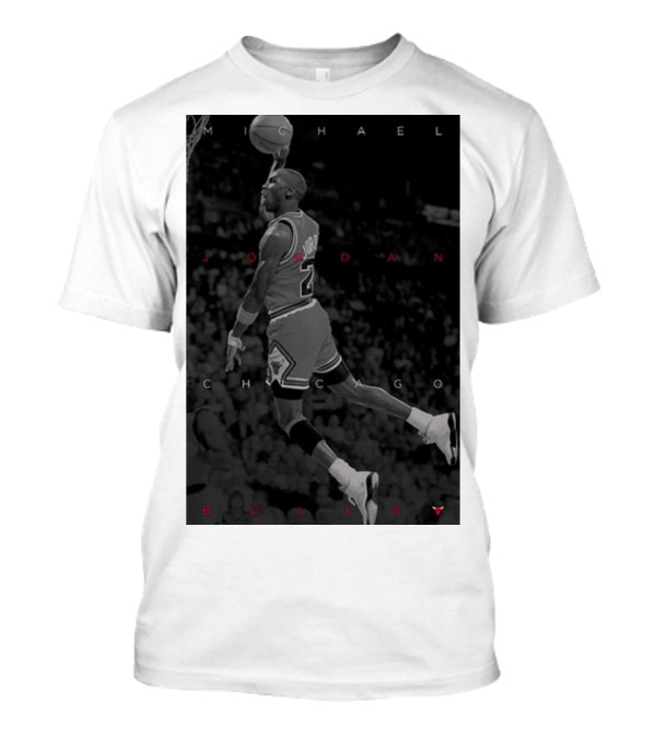 Michael Jordan Chicago Bulls Basketball Legend T-Shirt