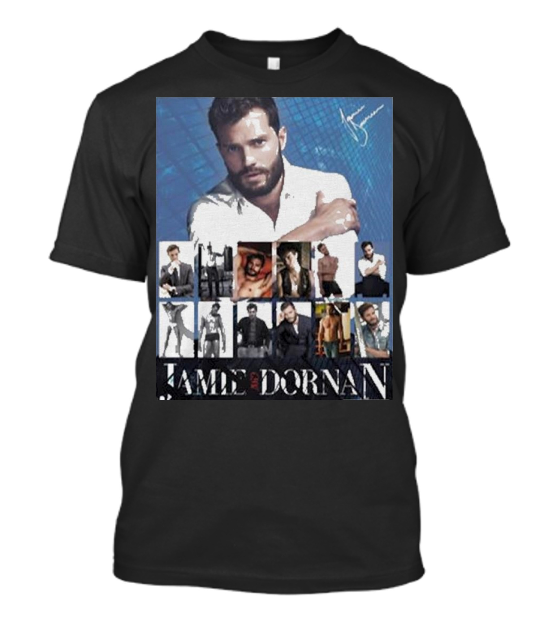 Jamie Dornan Signature Collage T-Shirt