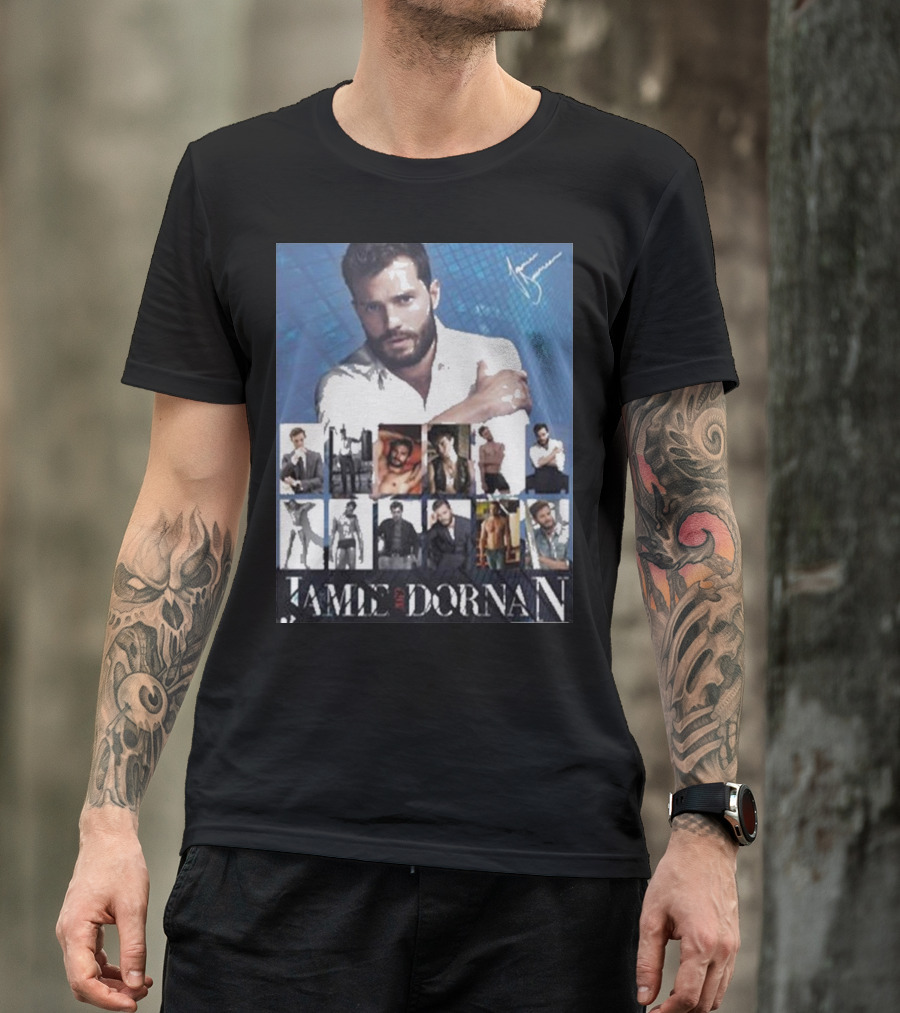 Jamie Dornan Signature Collage T-Shirt