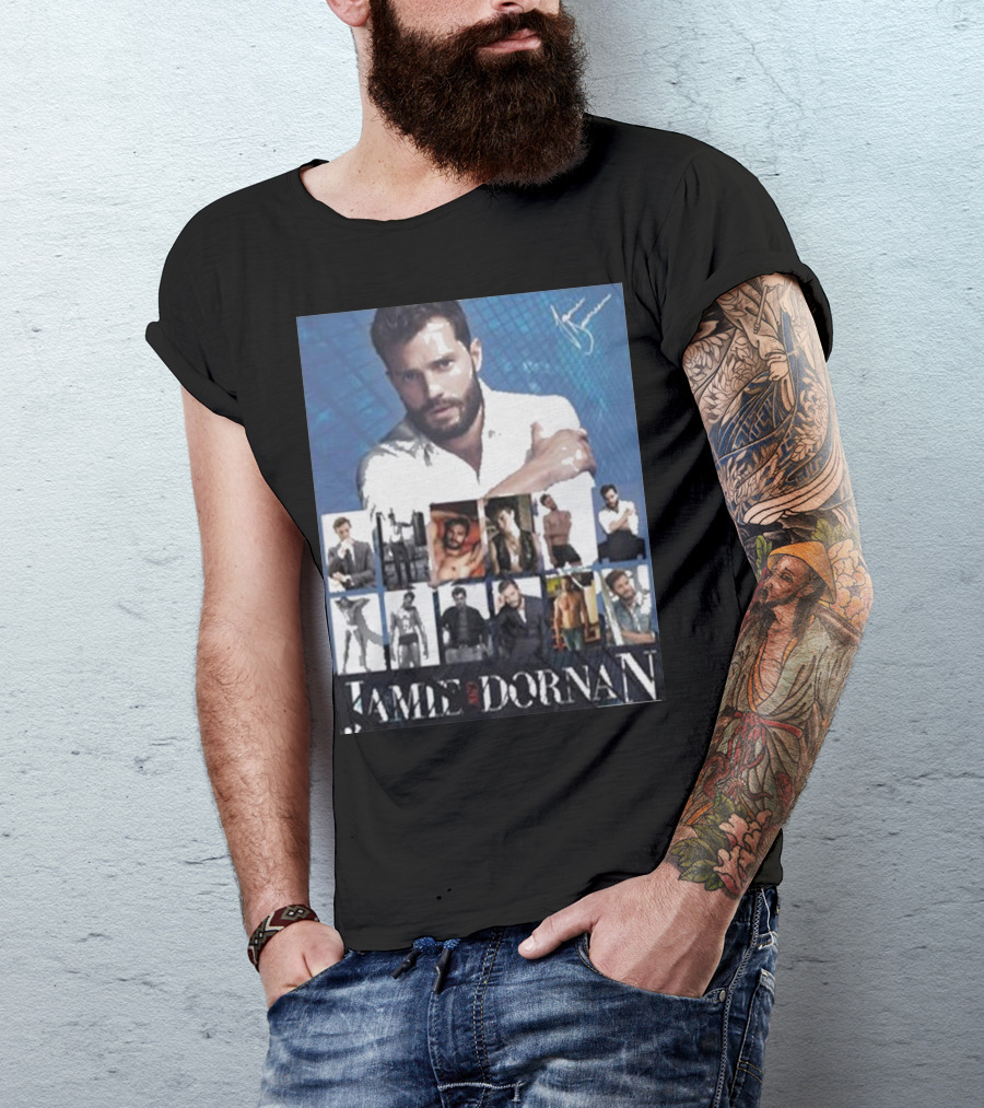 Jamie Dornan Signature Collage T-Shirt