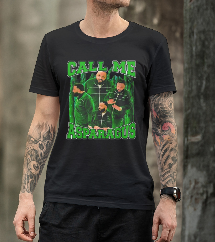 CALL ME ASPARAGUS GREEN TRACKSUIT DJ LOOK T-Shirt