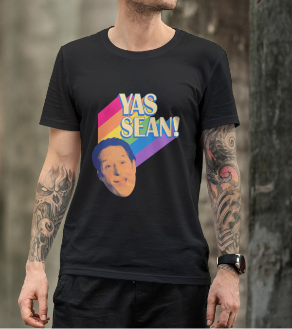 Yas Sean Rainbow Face T-Shirt