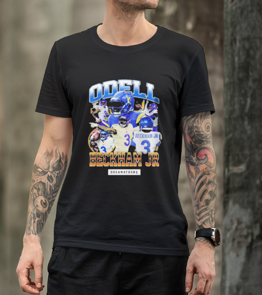 ODELL BECKHAM JR 3 DREAMATHON T-Shirt