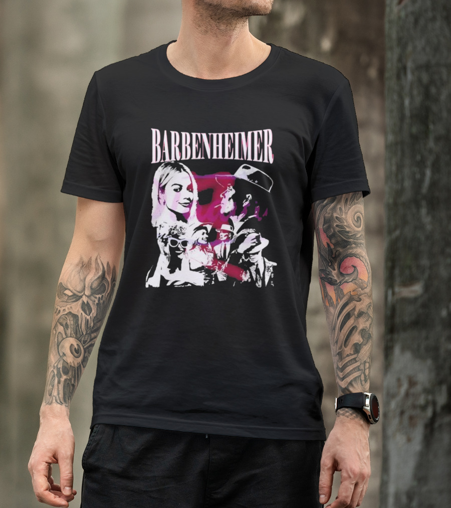 Barbenheimer Come On Baby Let's Go Party Vintage Style Iconic T-Shirt