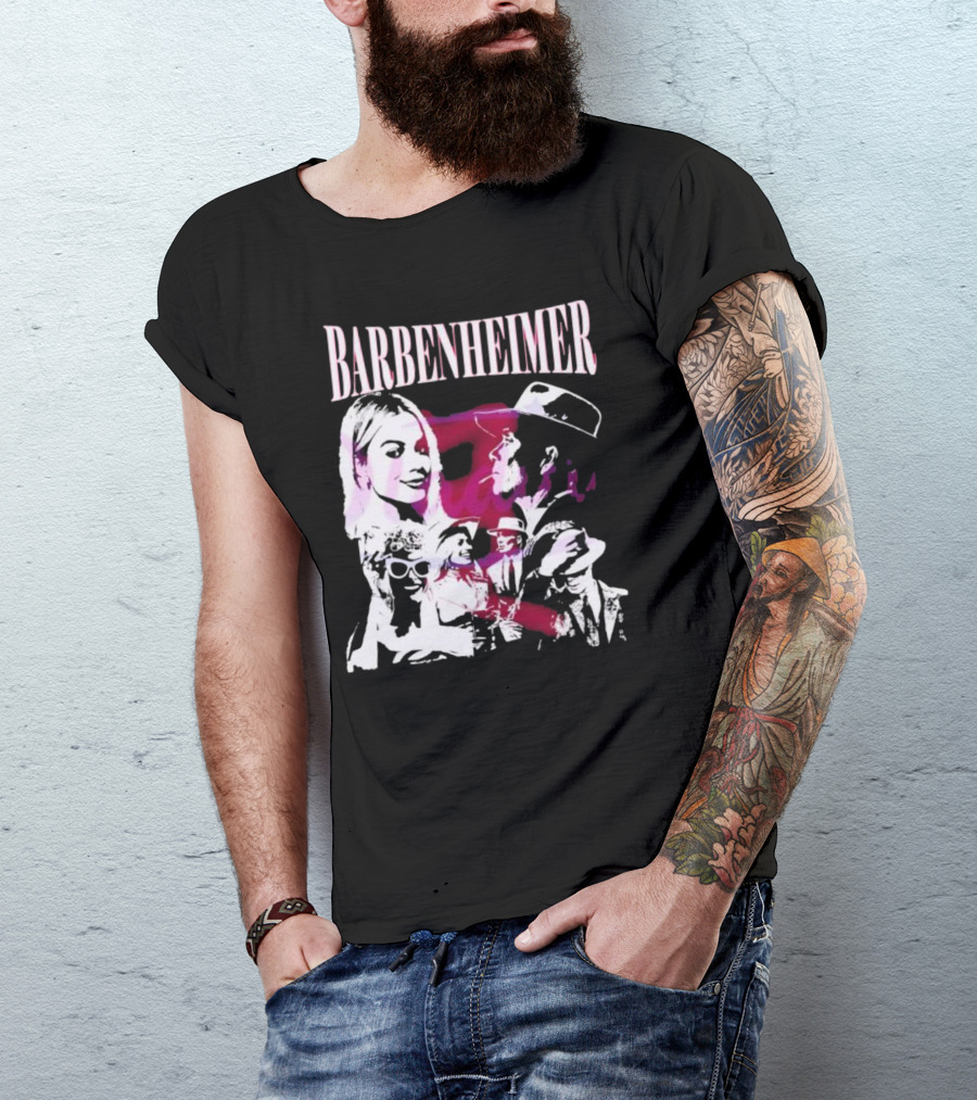 Barbenheimer Come On Baby Let's Go Party Vintage Style Iconic T-Shirt