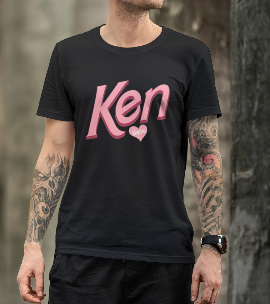 Ken Barbie Heart Love Valentine's T-Shirt