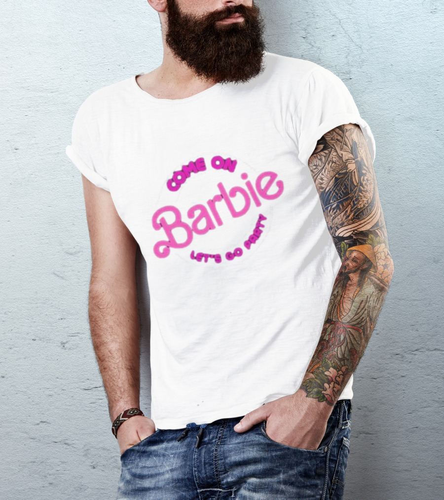 Come On Barbie Let's Go Party Retro T-Shirt