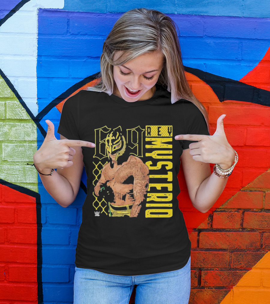 Rey Mysterio 619 WWE Pose Mysterio T-Shirt