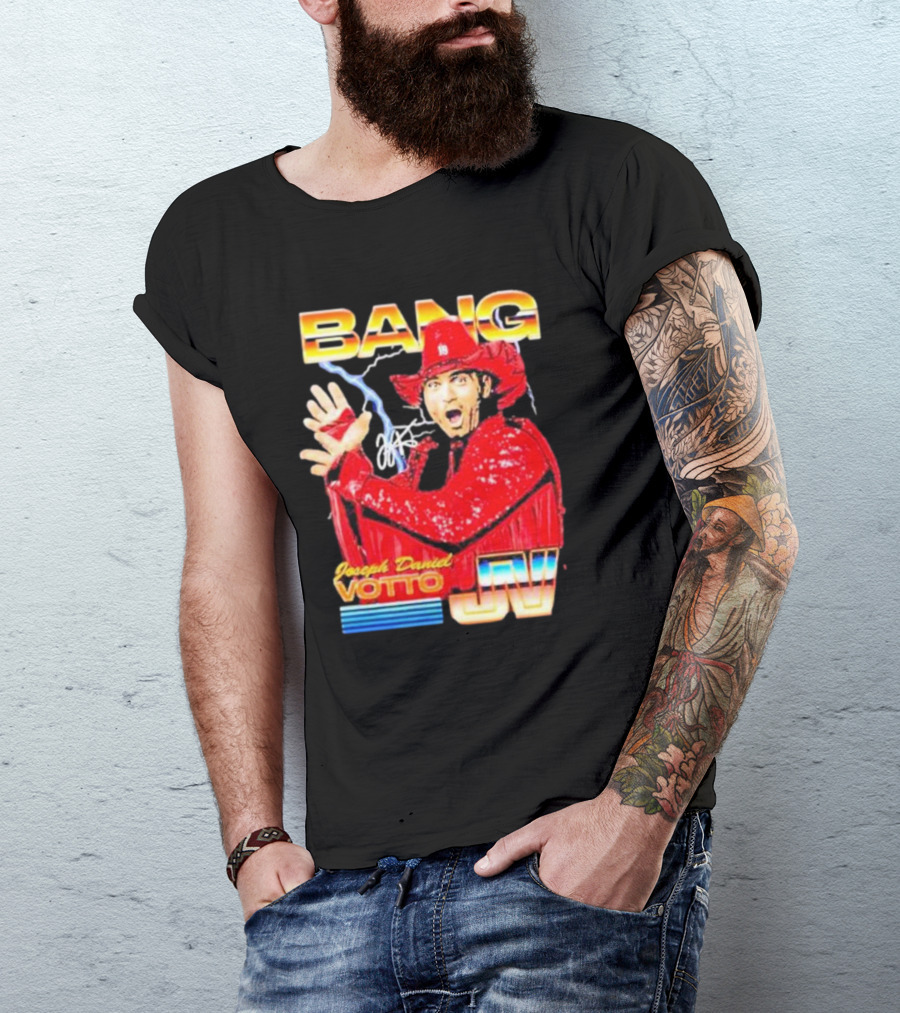 BANG Joey Daniel Votto JV Wrestler Signature T-Shirt