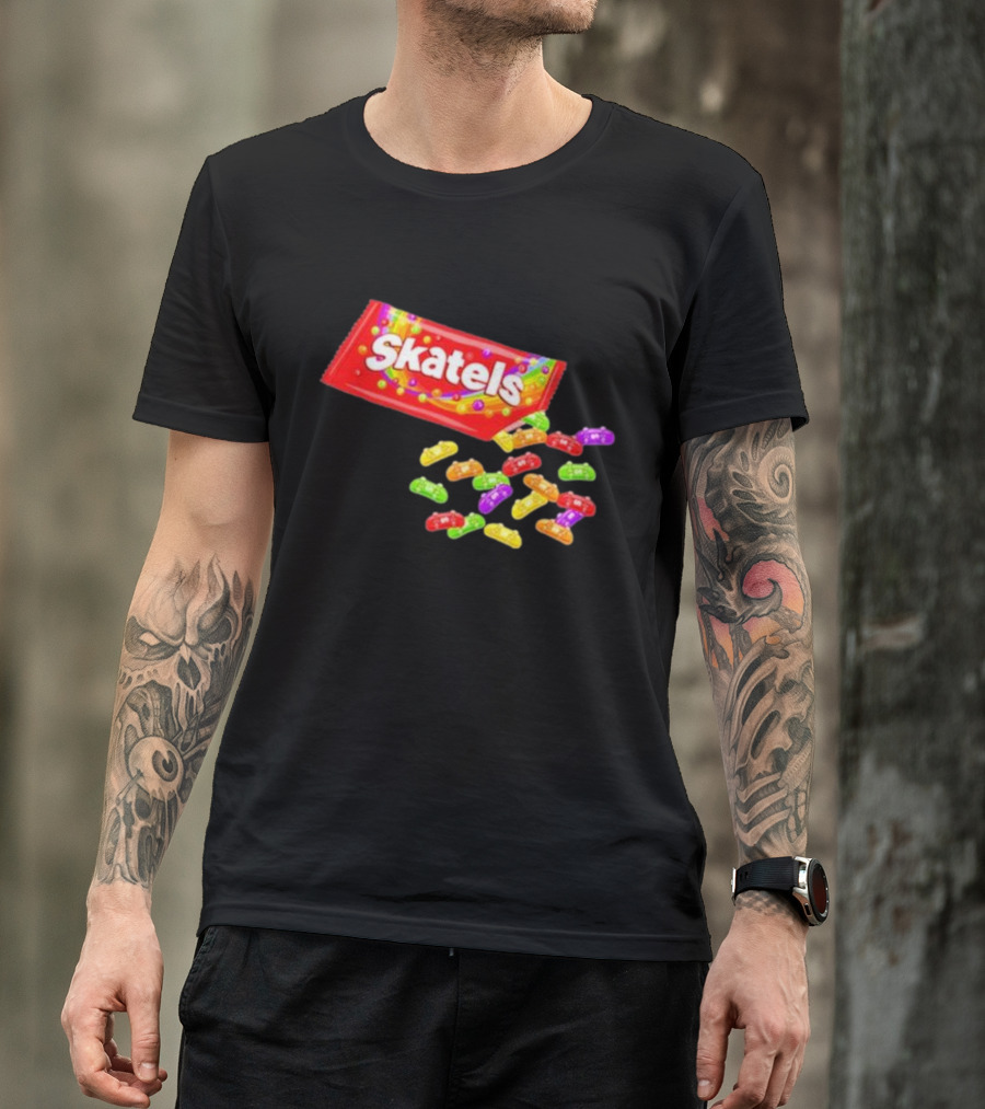 No Chaos Skatels Colorful Candy T-Shirt
