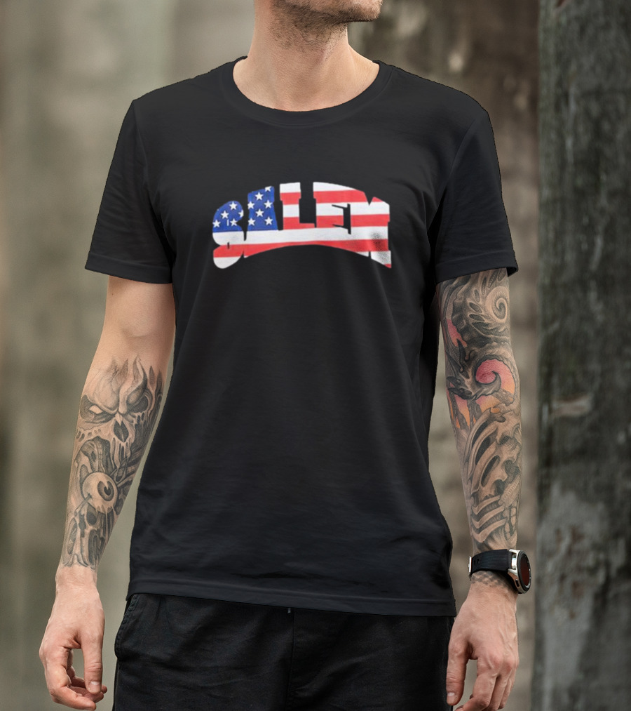 American Flag Salem T-Shirt