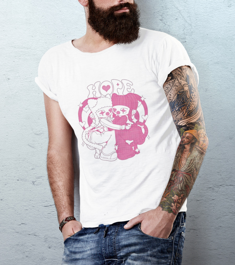 Hope Heart Embrace LizI Grace T-Shirt
