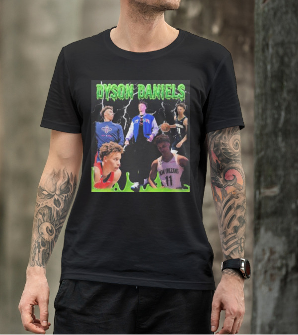 Dyson Daniels New Orleans Pelicans Basketball Highlights Compilation T-Shirt