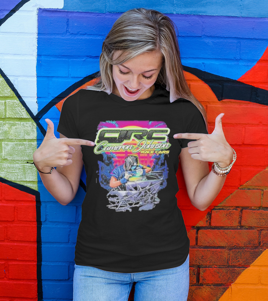 CJRC Cameron Johnson Race Cars Vibrant Welding T-Shirt