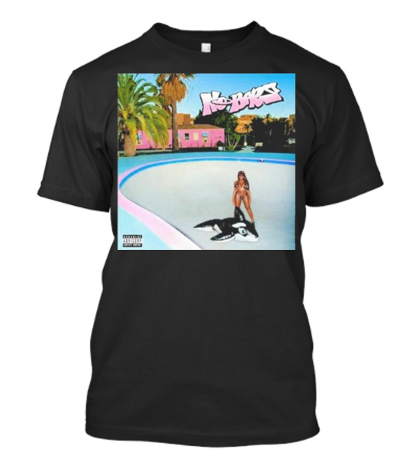 No Bars Palm Trees Pink House Woman Pool Toy T-Shirt