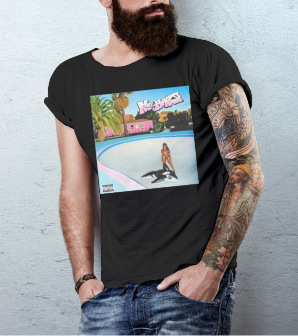 No Bars Palm Trees Pink House Woman Pool Toy T-Shirt