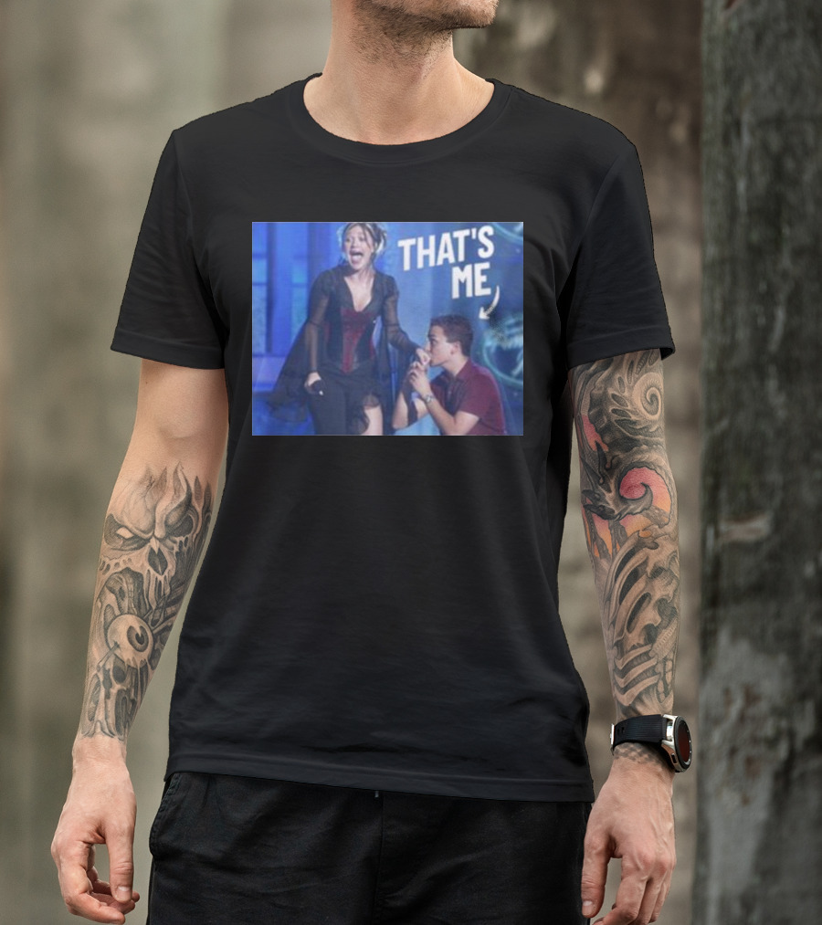 That's Me Iconic Moment Text With Enthusiastic Reaction T-Shirt