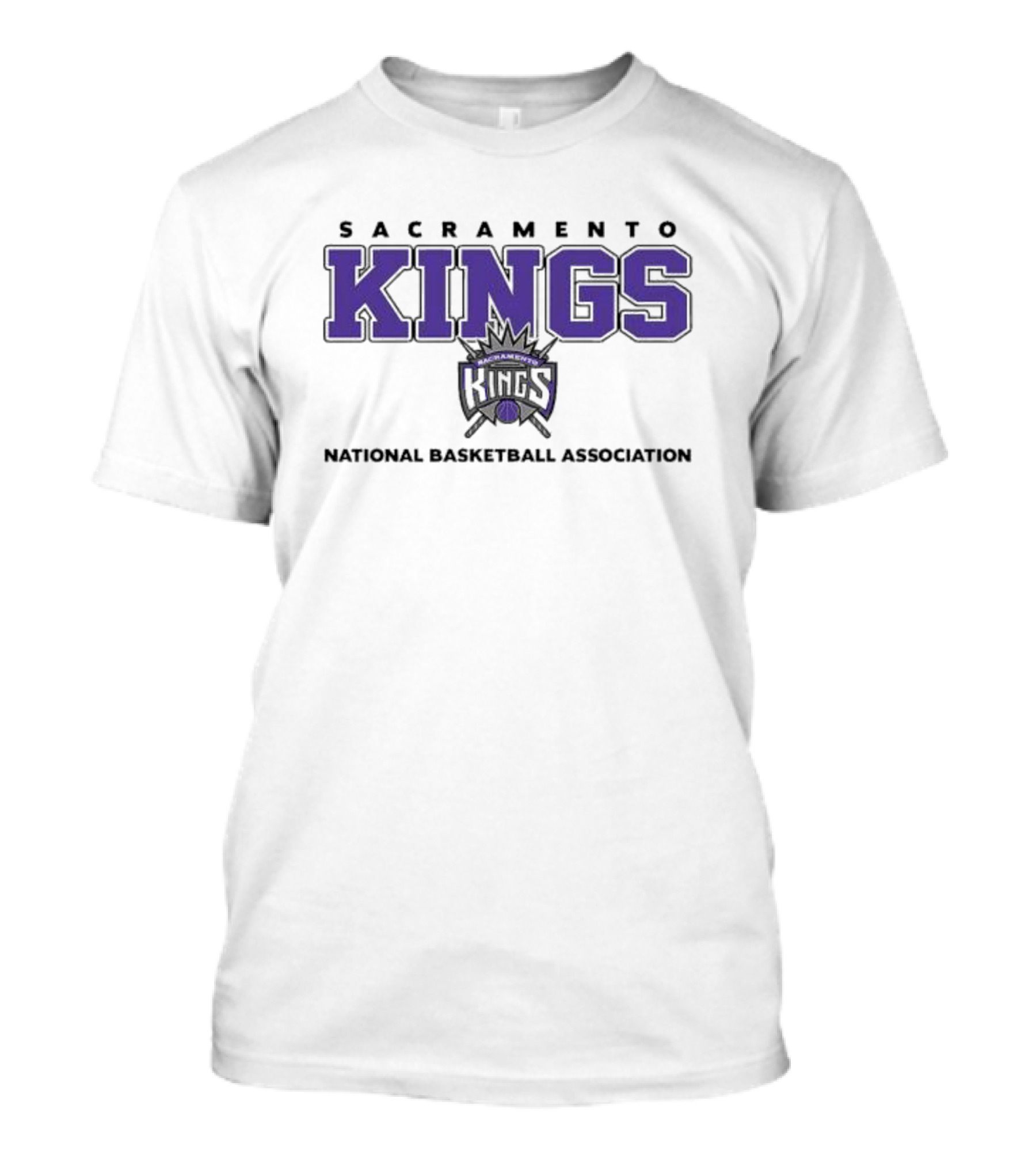 Sacramento Kings NBA Logo National Basketball Association T-Shirt