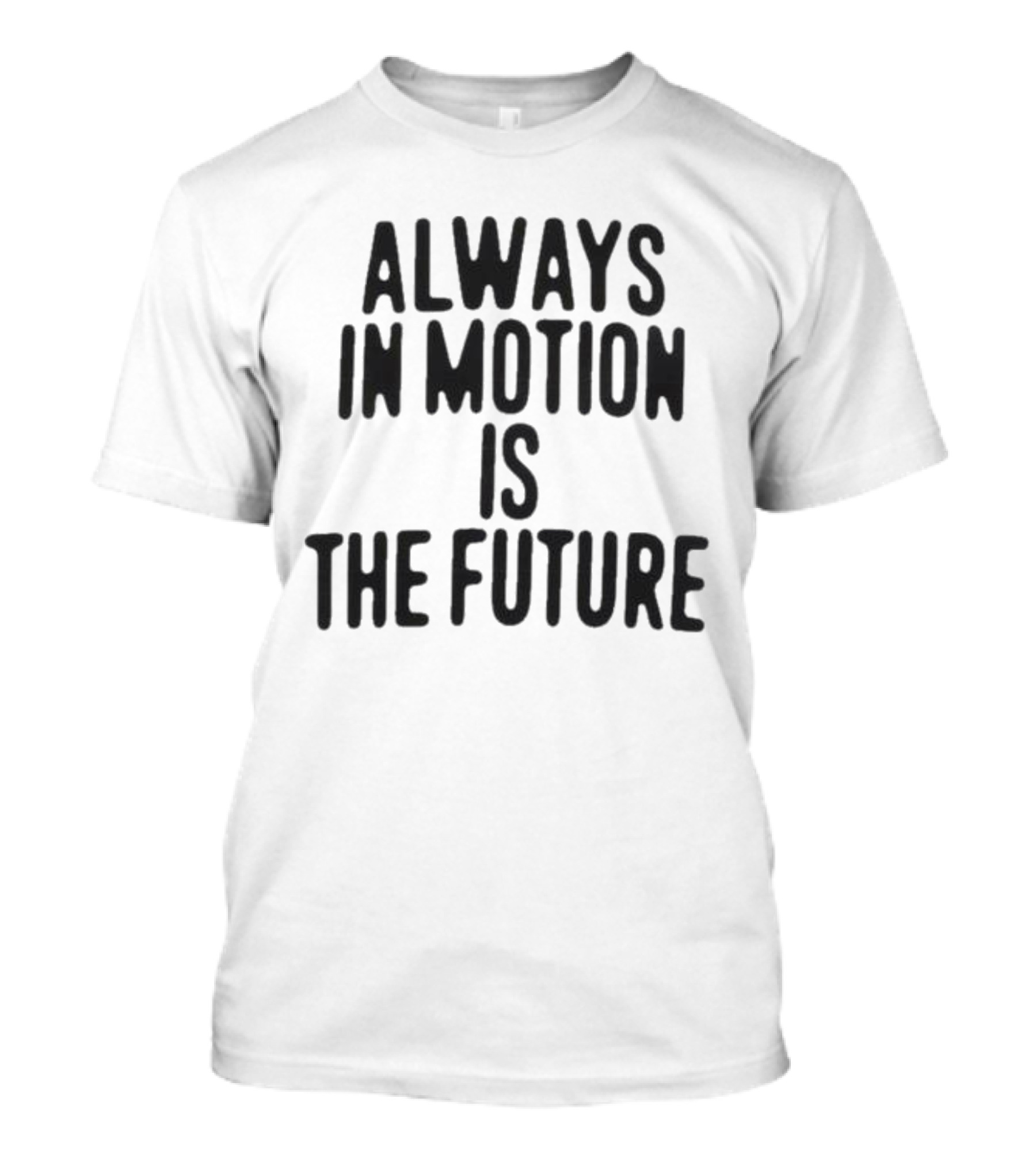Always In Motion Is The Future Yoda Quote Text T-Shirt