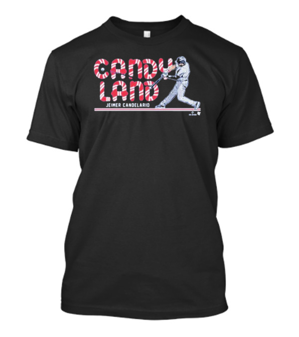 Jeimer Candelario Candy Land Baseball Player T-Shirt