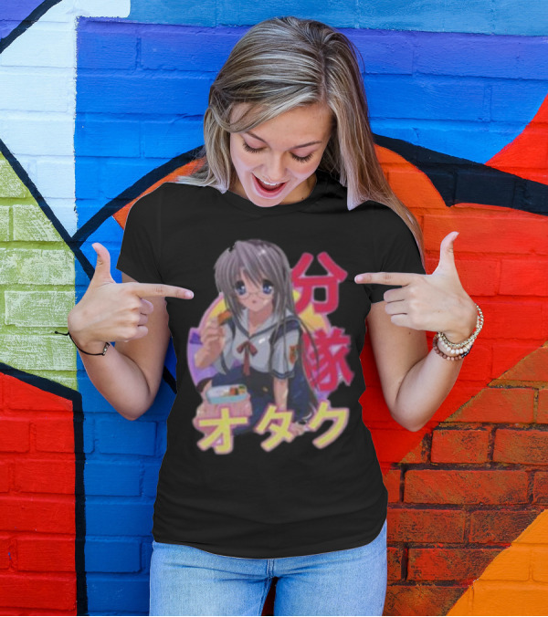 Tomoyo Sakagami Clannad Kuranado Sunset Anime Otaku T-Shirt