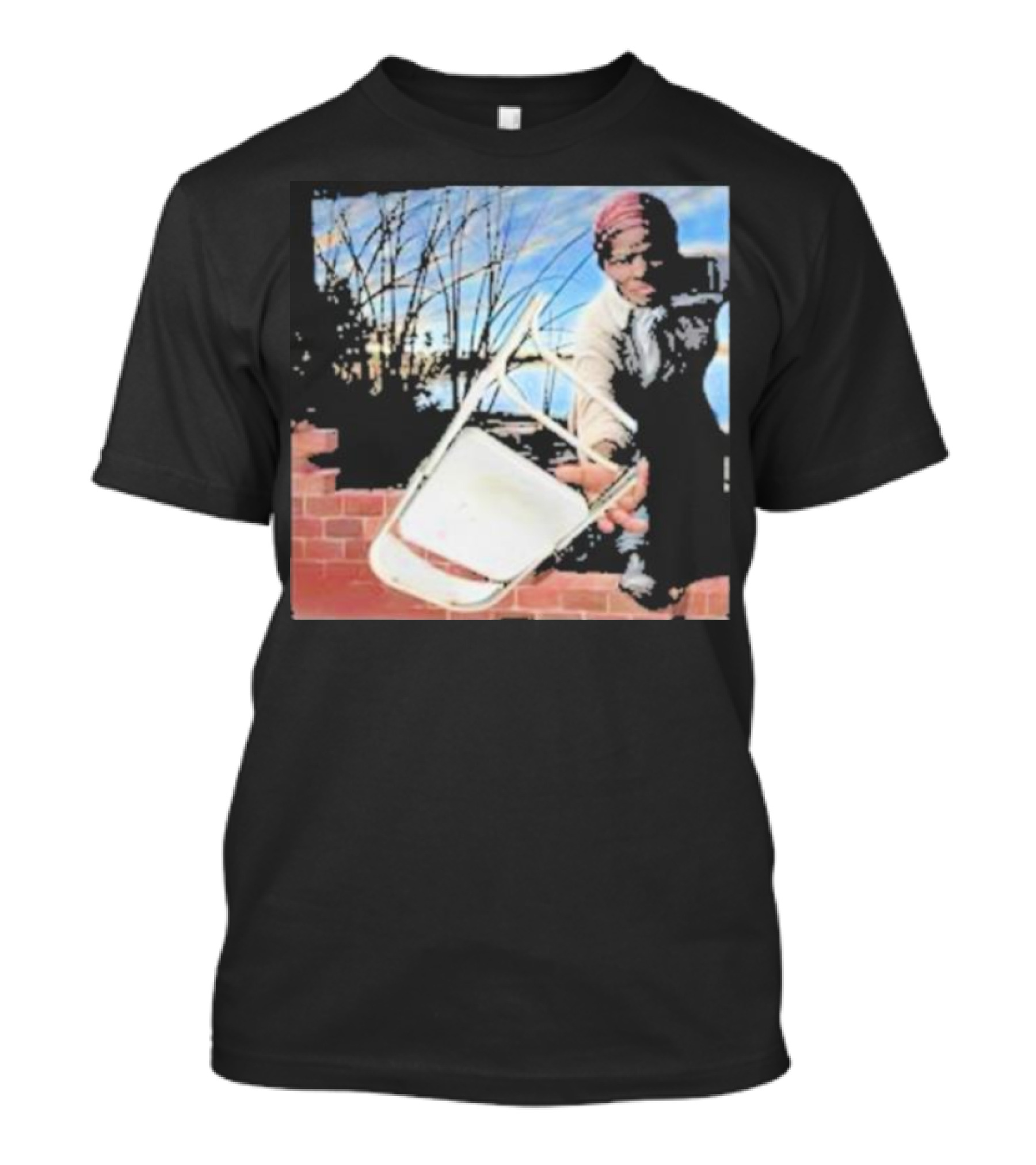Harriet Tubman Folding Chair Alabama Brawl Iconic Symbolism T-Shirt