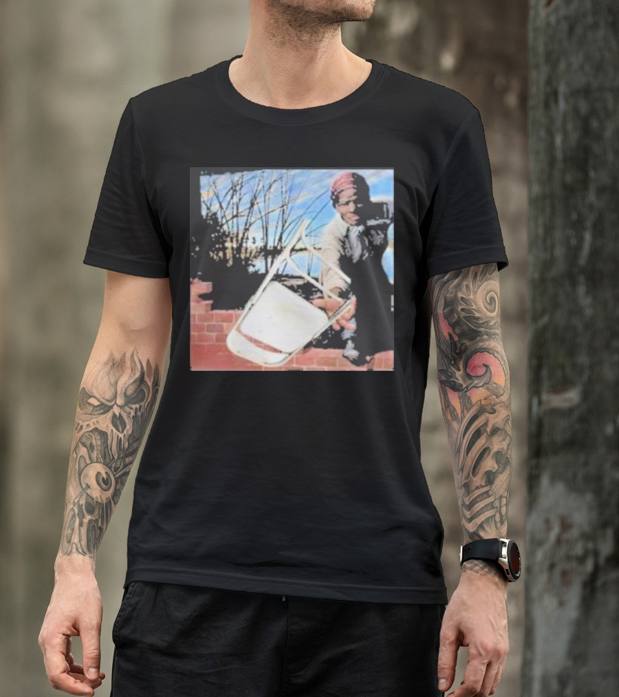 Harriet Tubman Folding Chair Alabama Brawl Iconic Symbolism T-Shirt