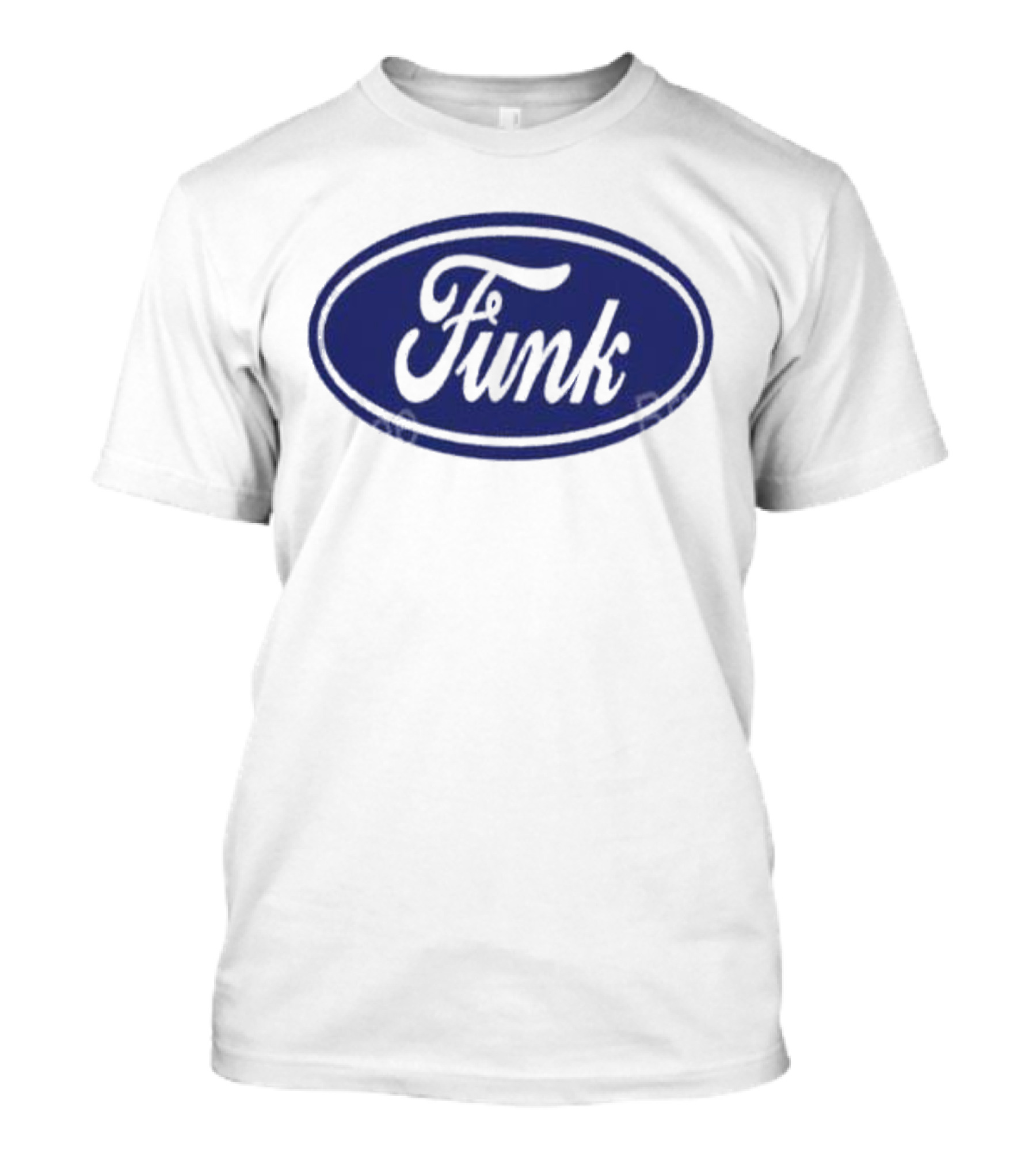 Kim Taehyung Blue Oval Funk Text T-Shirt