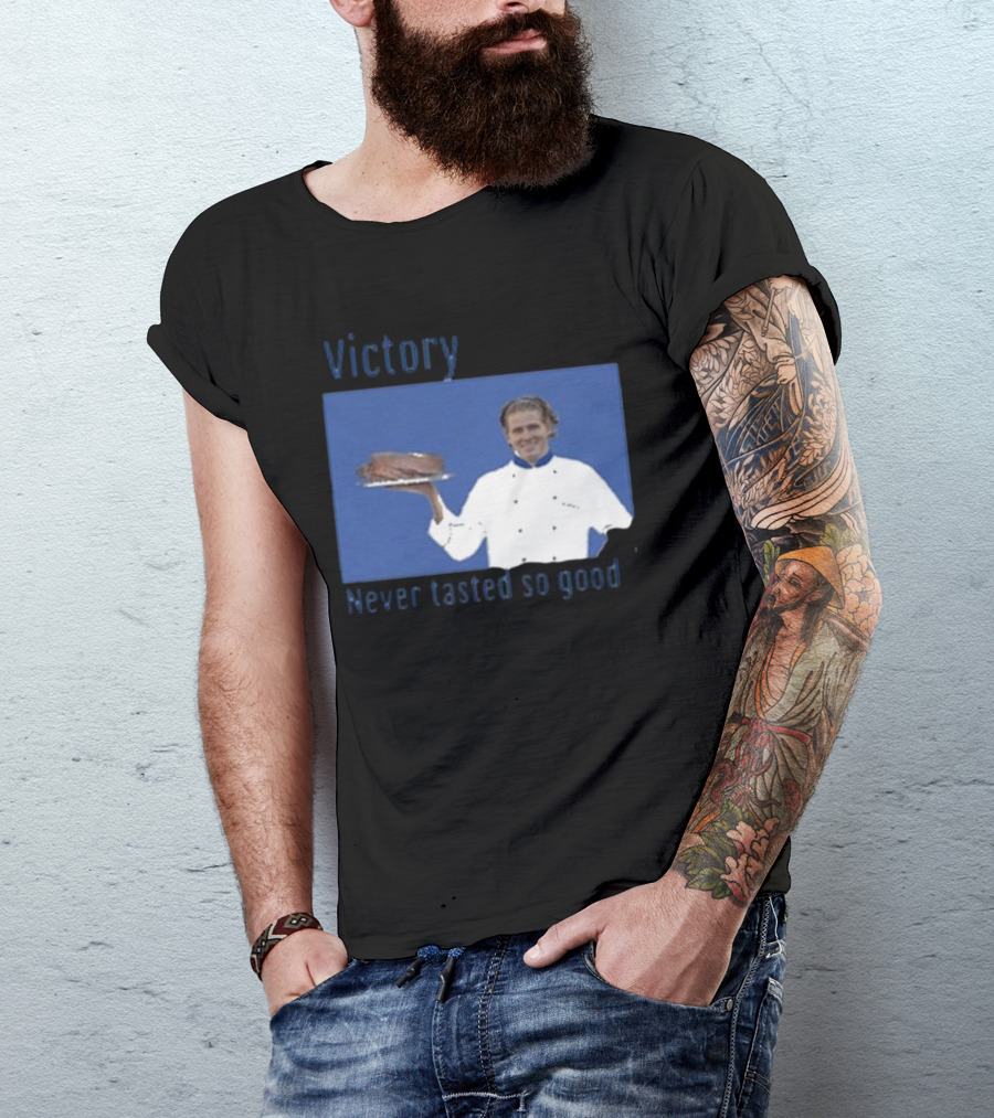 Victory Never Tasted So Good Chargers Justin Herbert Brisket T-Shirt