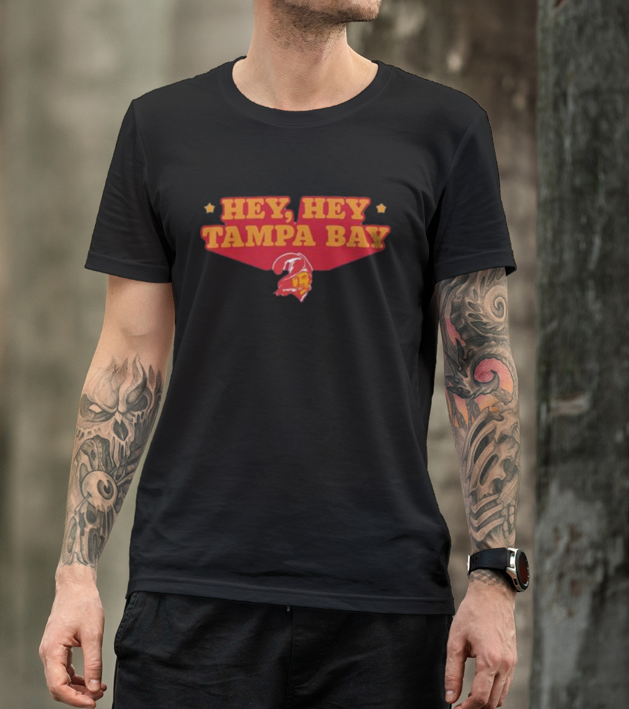 Ronde Barber Hey Hey Tampa Bay Buccaneers Retro Pirate T-Shirt