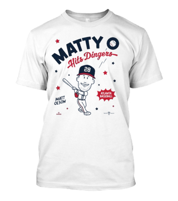 Atlanta Baseball Matty O Hits Dingers Matt Olson T-Shirt