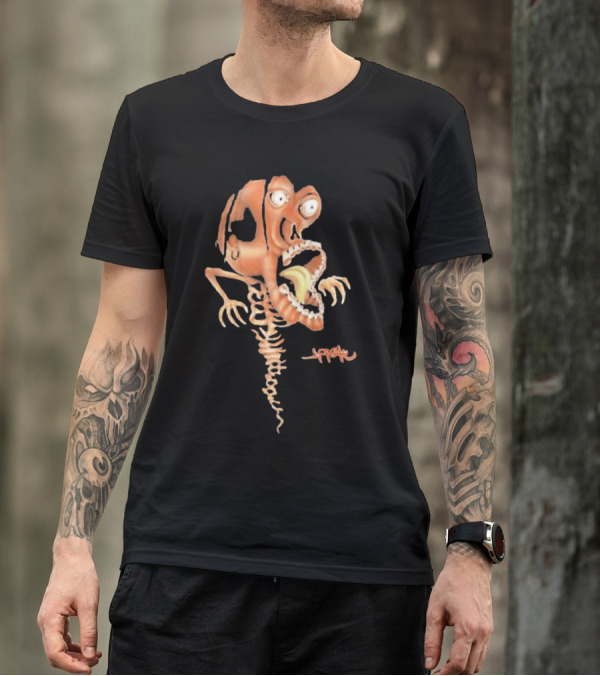 Travis Scott Annihilator Surreal Skeleton T-Shirt