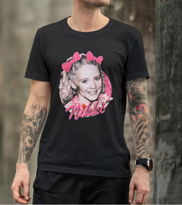 Nikki Nordacious Pink Bow T-Shirt