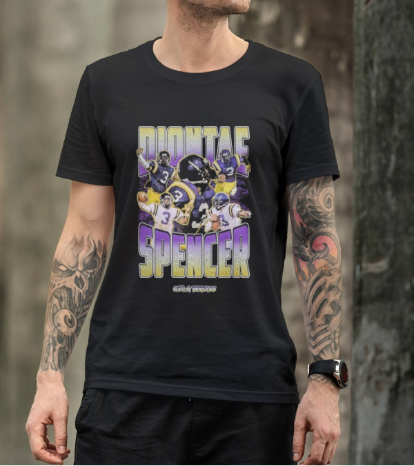 Diontae Spencer Vintage High School HUDL Wizards Football Legends T-Shirt
