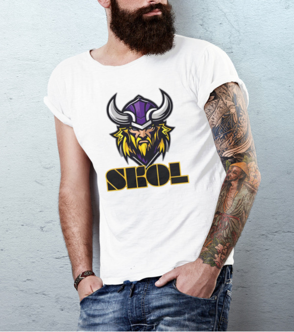 Minnesota Vikings Skol Scandinavian Pride Viking T-Shirt