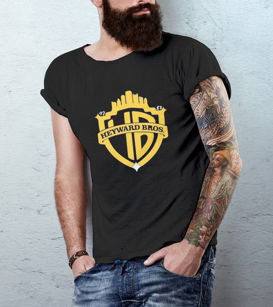 Heyward Bros 97 83 Yellow Crest T-Shirt