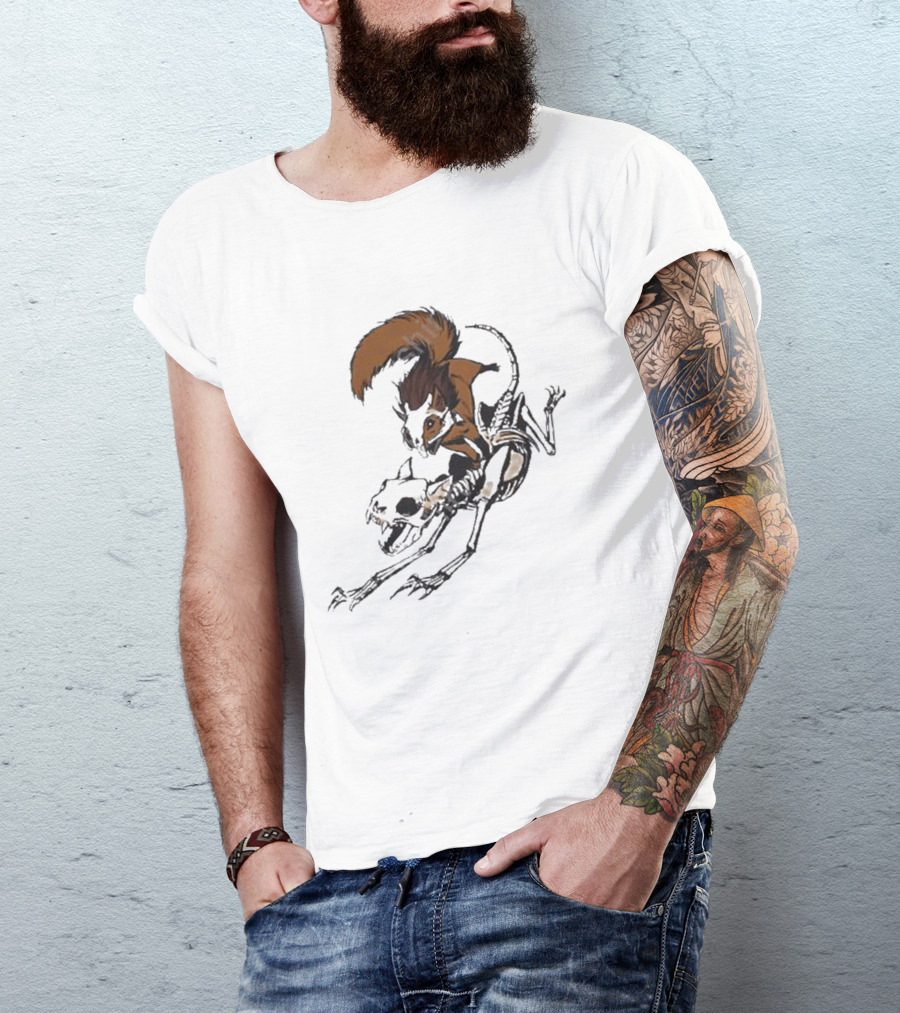 Larian Studios Forward Quercus Squirrel Fantasy Concept T-Shirt