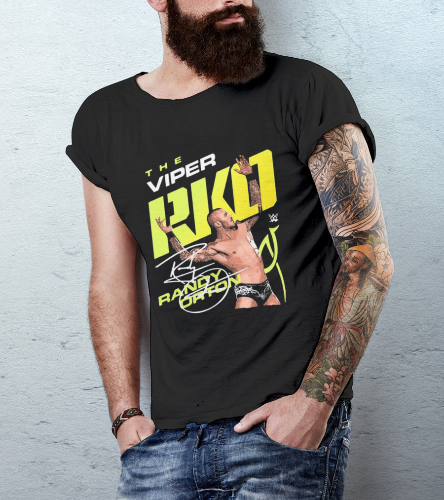 The Viper RKO Randy Orton WWE Pose T-Shirt