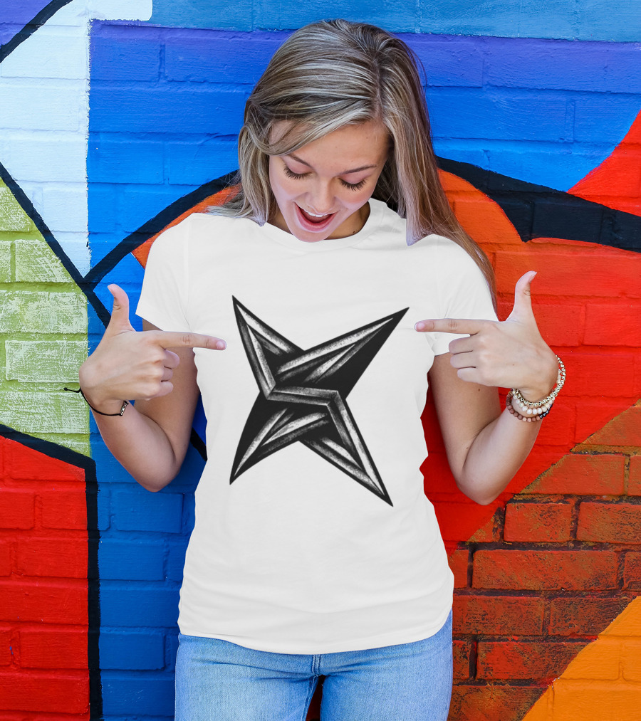 Shinsuke Nakamura Ninja Shuriken Star T-Shirt