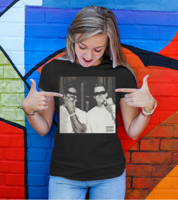 Bengalsgraphics They Are Burning All The Witches So Light Me Parental Advisory Duo With Black Bars T-Shirt