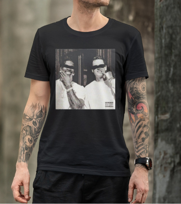 Bengalsgraphics They Are Burning All The Witches So Light Me Parental Advisory Duo With Black Bars T-Shirt
