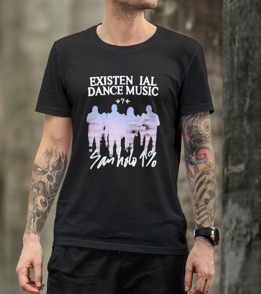 Existential Dance Music San Holo 1% Album Cover T-Shirt