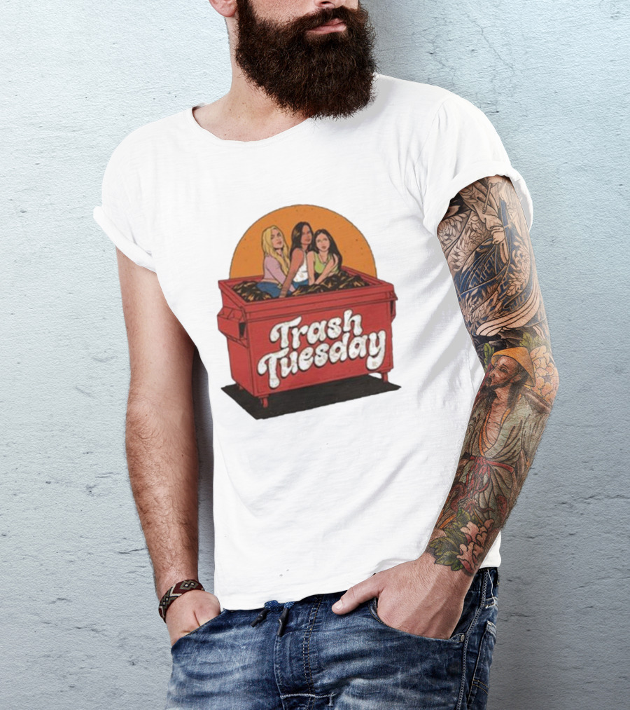 Trash Tuesday Dumpster Trio T-Shirt