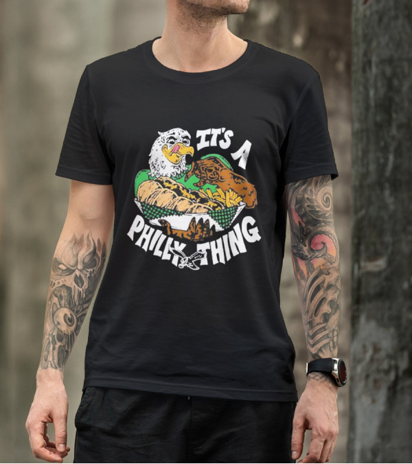 Philadelphia Eagles It's A Philly Thing Homage NFL X Guy Fieri's Flavortown T-Shirt